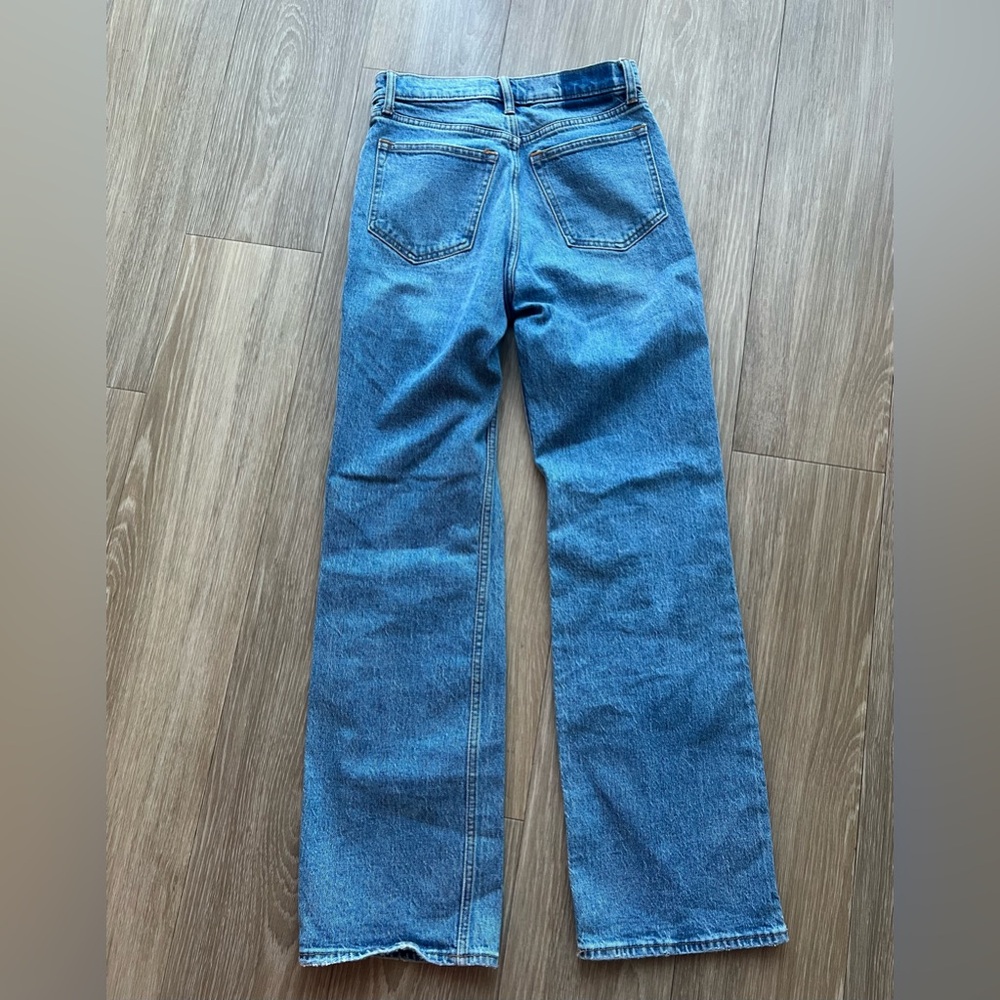 Abercombie & Fitch 90s relaxed High Rise Jeans Size 00 - Picture 3 of 4